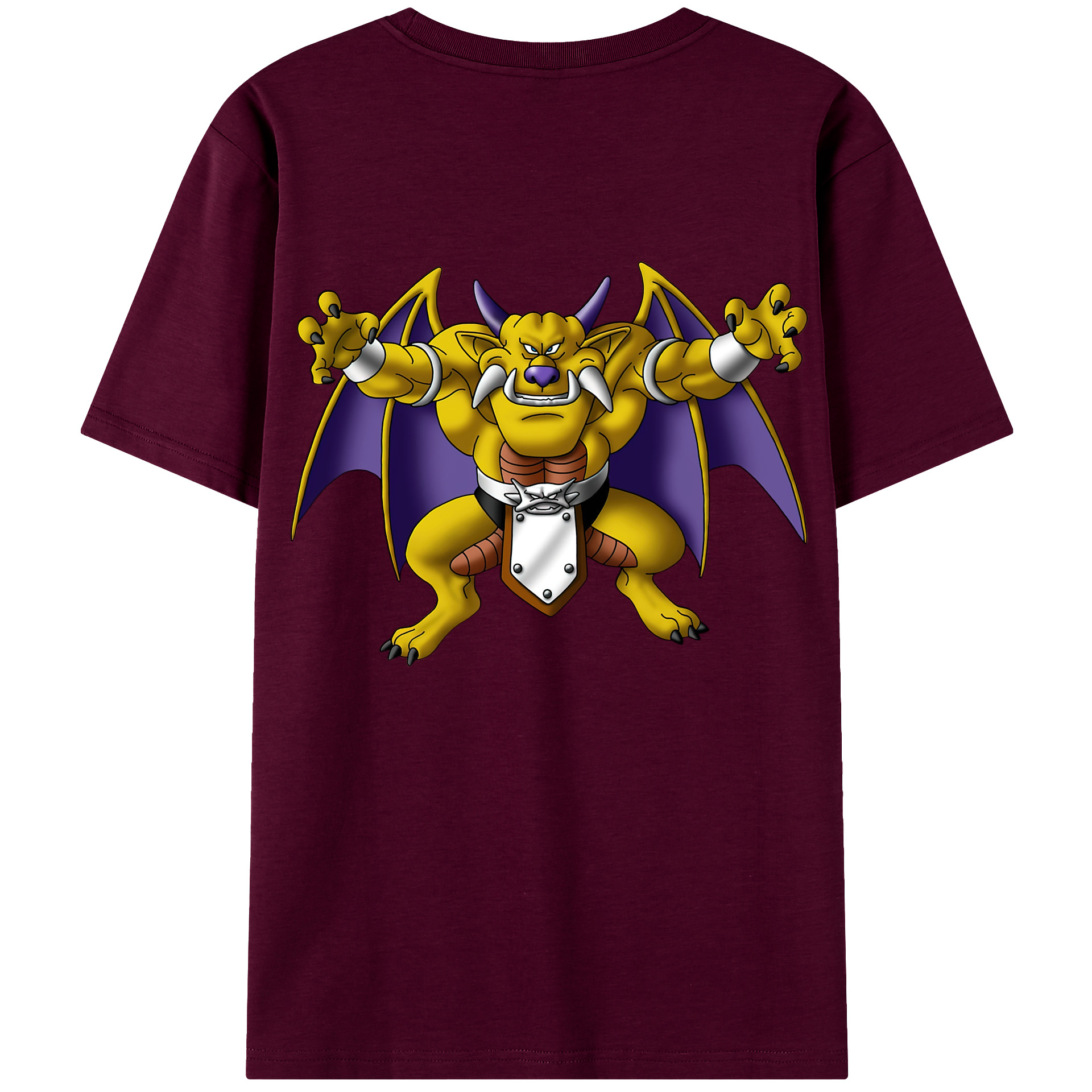 （画像用） ドラゴンクエスト Doragon Kuesuto Dragon Quest レディース半袖Tシャツ(バックプリント)